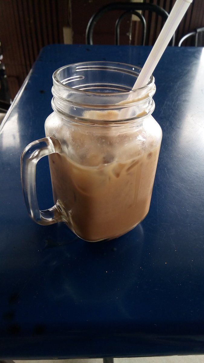An iced coffee (stock photo)